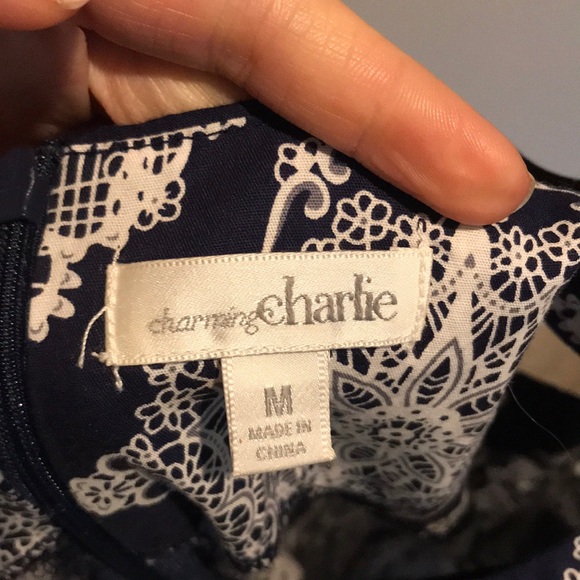 Charming Charlie blue dress - Picture 3 of 3